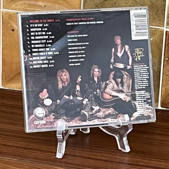 Guns N' Roses Appetite for Destruction CD 1987 Geffen - Picture 8 of 8